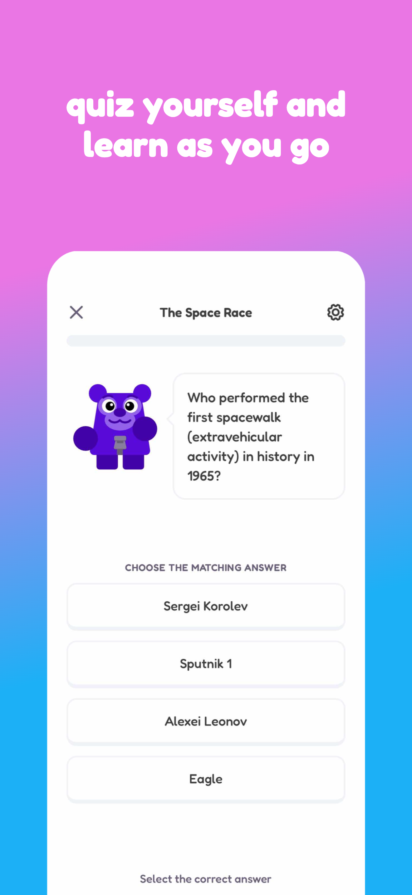 Stuqy app screen 2